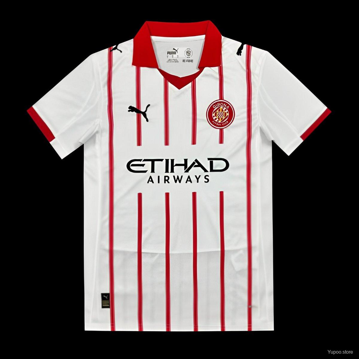 Camiseta de fútbol Girona 2025/26 LOCAL MANGA CORTA VERSION FAN